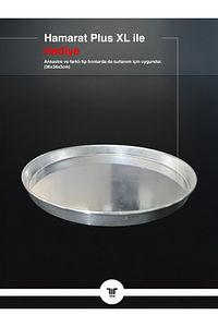 Tifer Plus Xl Büyük Boy Fırın (PİZZA, BAZLAMA, LAHMACUN, KEBAP, SEBZE KÖZLEME FIRINI) ürün fotoğrafı