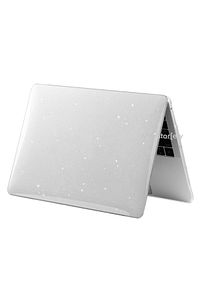 Macbook Air M1 Kılıf 13inç Simli Kristal Parlak (TOUCHID'Lİ M1) A2337 A2179 A1932 Uyumlu (2018-2020) ürün fotoğrafı