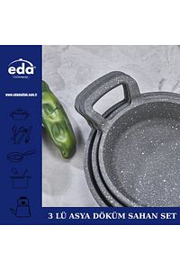 Sahan Takımı 3 Lü ( 18cm-20cm-22cm ) ürün fotoğrafı