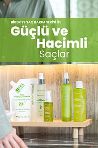 Biberiye Suyu Dökülme Karşıtı ve Saç Uzamasını Destekleyici Saç Toniği %100 Doğal ve Saf 100 ml ürün fotoğrafı