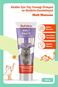 Kediler İçin Multivitamin ve Malt Macun Seti – Besleyici ve Tüy Sağlığı Destekleyici ürün fotoğrafı
