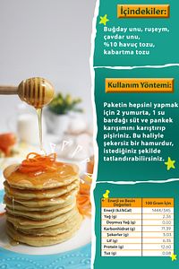 Havuçlu Pankek Karışımı (235 GRAM) ürün fotoğrafı