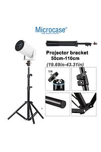 Taşınabilir Projeksiyon Cihazı Vb 1/4 Vida Girişli 2.1 mt Eğim ve Açı Ayarlamalı Tripod - AL5173 ürün fotoğrafı