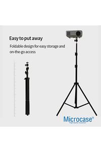 Taşınabilir Projeksiyon Cihazı Vb 1/4 Vida Girişli 2.1 mt Eğim ve Açı Ayarlamalı Tripod - AL5173 ürün fotoğrafı