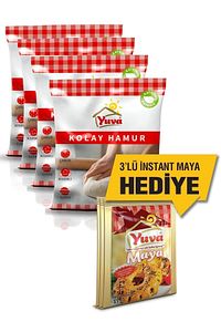 Kolay Hamur 35gr X 4 Adet (3x11g Instant Maya Hediyeli) ürün fotoğrafı