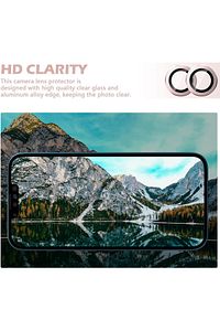 Apple Iphone 15 & Iphone 15 Plus Kamera Koruma Renkli Lens Koruyucu Temperli Cam Koruma ürün fotoğrafı