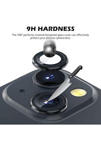 Apple Iphone 15 & Iphone 15 Plus Kamera Koruma Renkli Lens Koruyucu Temperli Cam Koruma ürün fotoğrafı