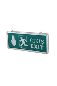 Cata Led Işıklı Acil Çıkış Exıt Levhası Aşağı Yön ürün fotoğrafı