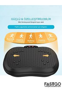 Titreşimli Egzersiz Aleti Tüm Vücut Egzersizi Kilo Kaybı için Egzersiz Makinası Ev Ofis Spor Aleti ürün fotoğrafı