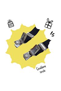 Askılı Çocuk Kemer Siyah 1-10yaş ürün fotoğrafı