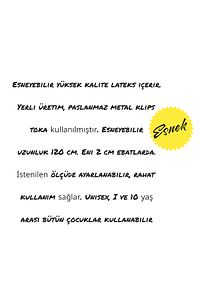 Askılı Çocuk Kemer Siyah 1-10yaş ürün fotoğrafı