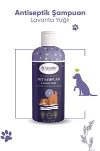 Dr. Lavender Saf Lavanta Yağlı Pet Şampuanı 400 ml Koku Giderici Tüy Dökme Önleyici Köpek Şampuanı ürün fotoğrafı