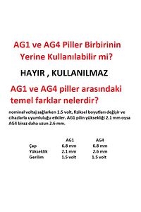 Kol Saat Pili 377a Lr626 Ag4 1.5v Kol Saati Pili 10'lu ürün fotoğrafı