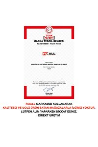 Yapışkanlı Alkantara Nubuk Tipi Kumaş 48 Cm X 100 Cm Gri ürün fotoğrafı