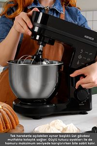 Maestrochef Stella Stand Mikser Siyah 1500w 5 Litre ürün fotoğrafı