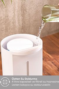Oksijen Plus 2 in 1 Hava Temizleyici, Nemlendirici ve Aromaterapi ürün fotoğrafı