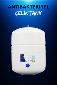 Prime+ 15 Aşamalı Ph Alkali Mineral Filtreli Çelik Su Tanklı En Az Atık Su Atan Su Arıtma Cihazı ürün fotoğrafı
