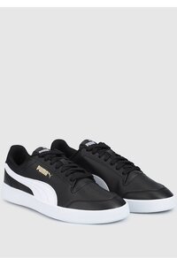 Shuffle Unisex Spor Ayakkabı 309668-04 Black-White-Team Gold ürün fotoğrafı