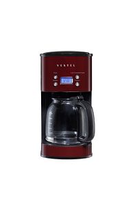 Retro Bordo Filtre Kahve Makinası 1000w 12 Fincan Kapasite ürün fotoğrafı