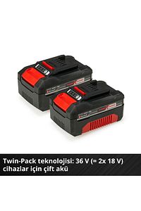 2x18V 4,0 Ah PXC-Twinpack, Akü ürün fotoğrafı