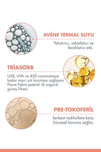 Cream Kuru Ciltler için SPF 50+ Yüksek Korumalı Güneş Kremi 50 ml ürün fotoğrafı
