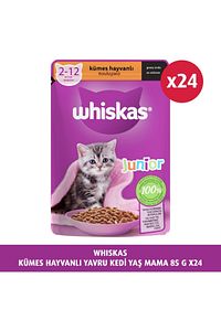 Yavru Kümes Hayvanlı Poşet Kedi Mama 85 gr X 24 ürün fotoğrafı