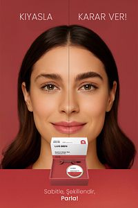 Kaş Şekillendirici Wax | Doğal Sabitleme & Uzun Süre Kalıcı Etki | Hint Yağı İçerikli Bakım ürün fotoğrafı