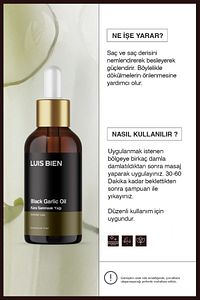 Kara Sarımsak Yağı | Aşırı Yıpranmış ve Dökülen Saçlara Bakım | Besleyici & Onarıcı Yağ | 50ml ürün fotoğrafı