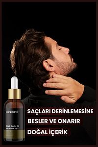 Kara Sarımsak Yağı | Aşırı Yıpranmış ve Dökülen Saçlara Bakım | Besleyici & Onarıcı Yağ | 50ml ürün fotoğrafı