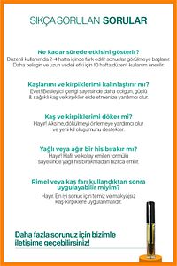 Organik Kaş Kirpik Bakım Yağı - Lavanta Yağı, Biberiye Yağı, E Vitaminli ürün fotoğrafı