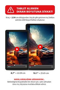 SXPro 6GB/64GB 10.1” 1200*800 HD IPS Ekran Tablet Kılıf+Ekran Koruyucu Hediyeli ürün fotoğrafı