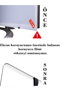 Samsung 55'' Inç 140 Ekran Televizyonlar Için Uyumlu Tv Ekran Koruyucu ürün fotoğrafı