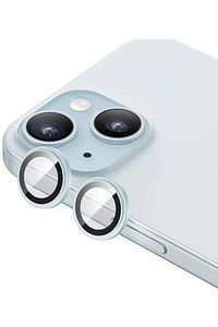 Apple Iphone 15 & Iphone 15 Plus Kamera Koruma Renkli Lens Koruyucu Temperli Cam Koruma ürün fotoğrafı