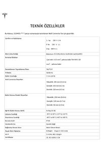 Wall Connector Gen 3 Tip 2 22kw/32a 7,3m Kablolu Elektrikli Araç Şarj Istasyonu ürün fotoğrafı