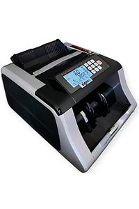 Schwarz Karışık Para Sayma Makinesi, Tl Karışık Sayım - Euro Ve Usd Adet Sayım - Müşteri Ekranı ürün fotoğrafı