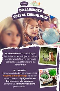 Dr. Lavender Lavanta Yağlı Köpek Şampuanı 400 ml Antiseptik Pet Şampuan ürün fotoğrafı