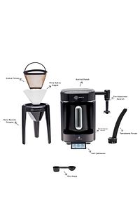 Hatır Barista Cappuccino ve Türk Kahve Makinesi Antrasit ürün fotoğrafı
