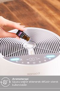 Oksijen Plus 2 in 1 Hava Temizleyici, Nemlendirici ve Aromaterapi ürün fotoğrafı