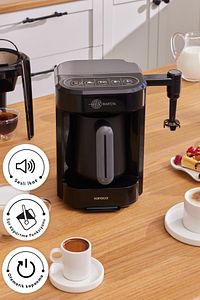 Hatır Barista Cappuccino ve Türk Kahve Makinesi Antrasit ürün fotoğrafı