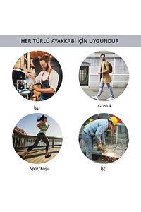 SG01 | Yumuşak Memory Foam Hafızalı, Günlük Ayakkabı Tabanı, Darbe Emici, Konforlu Iç Tabanlık ürün fotoğrafı