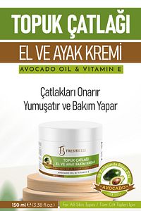 Ayak, Topuk, Çatlak, Mantar, Koku, Ve Diyabetik Yaralar Için Nemlendirici Bakim Kremi ürün fotoğrafı