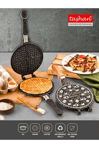 Döküm Waffle Tavası Bakalit Sap ürün fotoğrafı