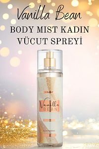 Body Mist, Vanilyalı Vücut Parfümü, Vanilya Bean 200ml ürün fotoğrafı