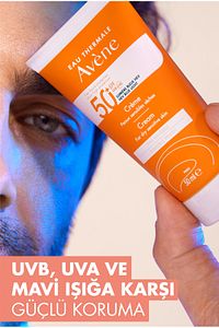 Cream Kuru Ciltler için SPF 50+ Yüksek Korumalı Güneş Kremi 50 ml ürün fotoğrafı