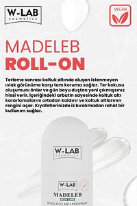 Madeleb Roll On 50 ml 2 li Set ürün fotoğrafı