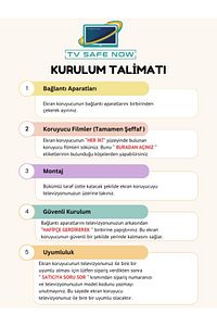 Samsung 55'' Inç 140 Ekran Televizyonlar Için Uyumlu Tv Ekran Koruyucu ürün fotoğrafı