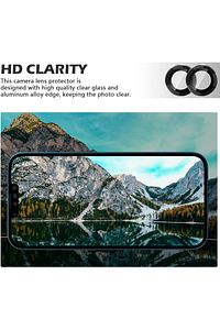 Apple Iphone 15 & Iphone 15 Plus Kamera Koruma Renkli Lens Koruyucu Temperli Cam Koruma ürün fotoğrafı