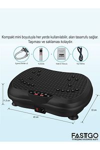 Titreşimli Egzersiz Aleti Tüm Vücut Egzersizi Kilo Kaybı için Egzersiz Makinası Ev Ofis Spor Aleti ürün fotoğrafı