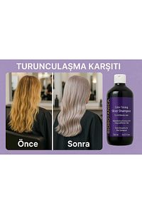 Silver Turunculaşma Karşıtı Mor Şampuan 500 Ml ürün fotoğrafı