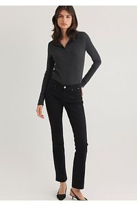 Mona Casual Siyah Jean Pantolon 1049783049 ürün fotoğrafı